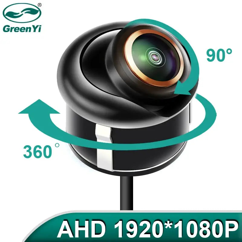170° Wide Angle AHD 1080P Rear Backup Camera With Night Vision And Guidelines by InterCyprus Trading Ltd