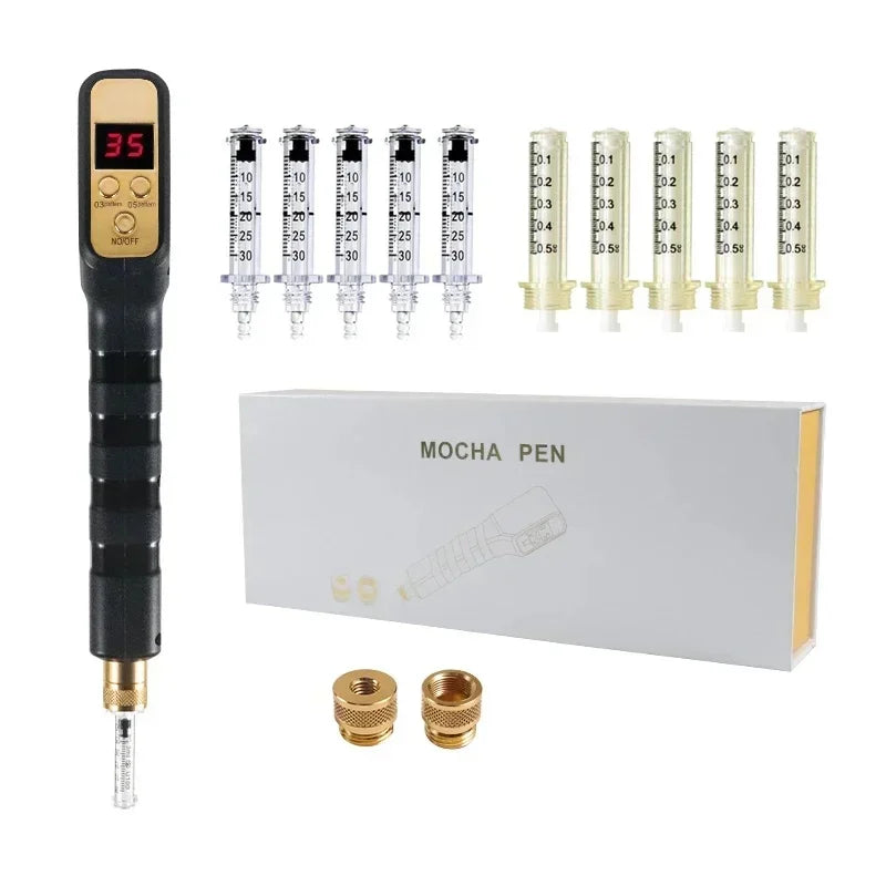 2 in 1 Electric Hyaluron Pen &ndash; High Pressure Delivery black