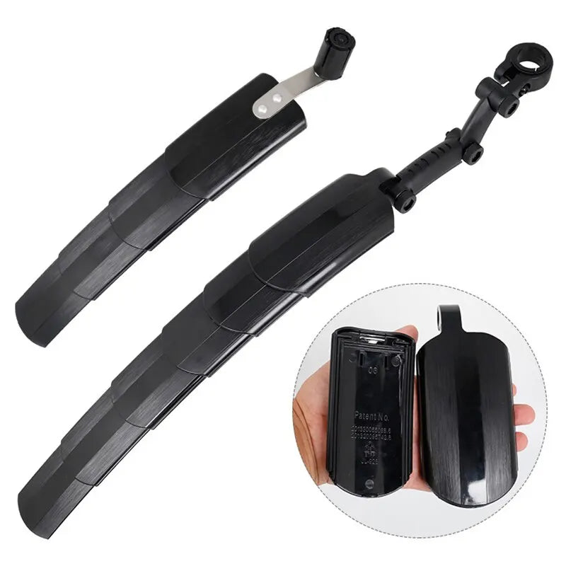 MTB stänkskydd för cykel, lätta skärmar med justerbar passform