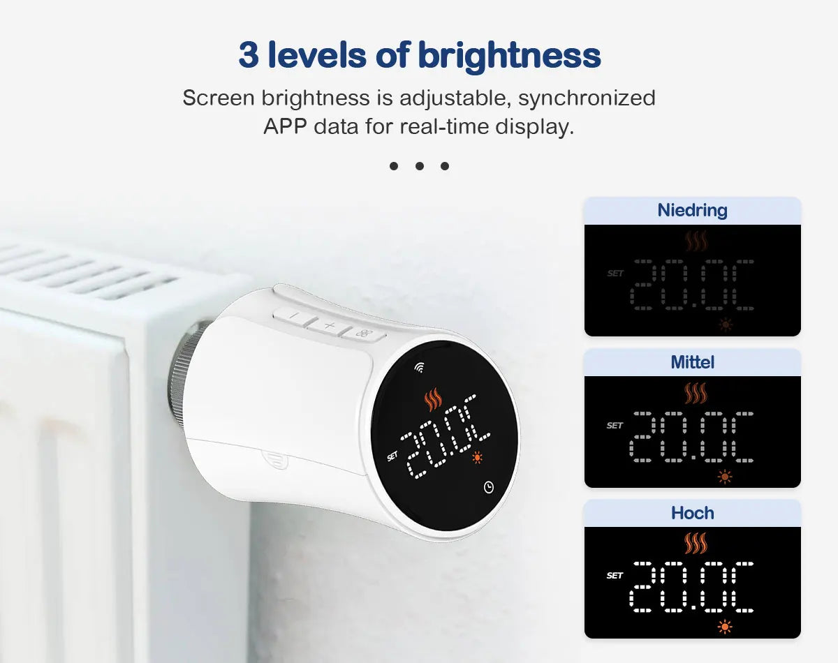 Tuya Smart Radiator Thermostat &ndash; Alexa Google Home Ready