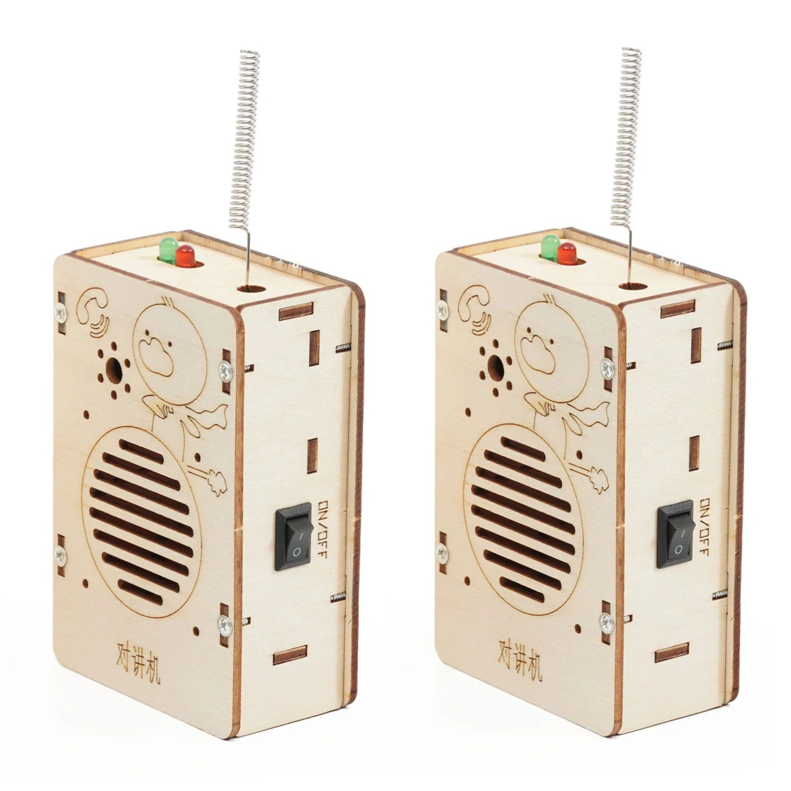 DIY Science Toys Wireless Walkie-Talkie Model &ndash; Engaging Physics Experiment Kit