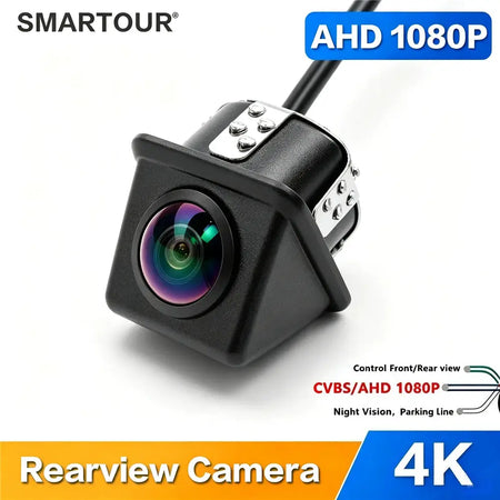 AHD 1080P Car Reverse Camera 20mm Embedded Rearview Camera Support Front/Rear Switch Parking Line Control Waterproof Vehicle Cam by InterCyprus Trading Ltd