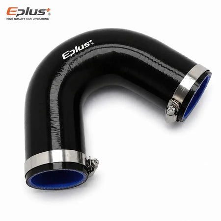 EPLUS Black 135° V-Shaped Silicone Hose 4-Ply Reinforced Universal Air Intake Turbo Intercooler Pipe Coupler by InterCyprus Trading Ltd