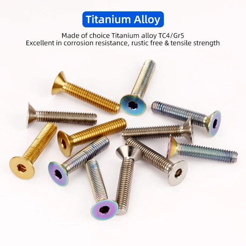 Deemount Titanium Bicycle Headset Bolts &ndash; High Strength and Corrosion Resistant