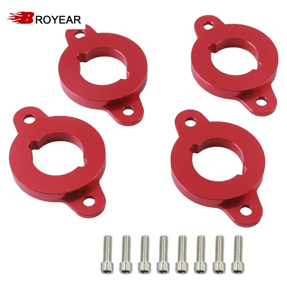 Coilpack Adapter Plates Billet Aluminum For VW Audi A4 1.8T 2.0TFSI by InterCyprus Trading Ltd