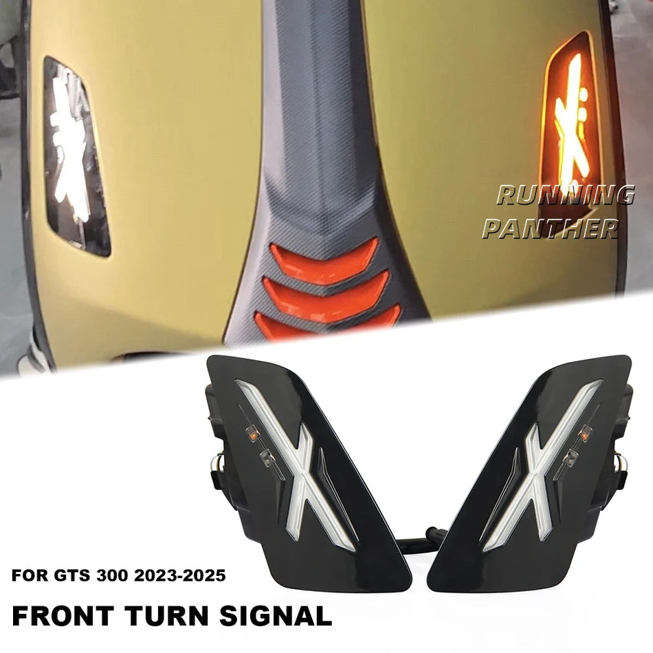LED pagrieziena signāli ar integrētām dienas gaismas lampām Vespa GTS 300