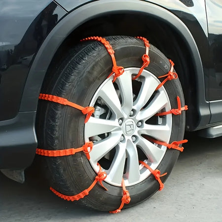 10Pcs Car Anti-Skid Chain &ndash; Universal Snow Mud Traction