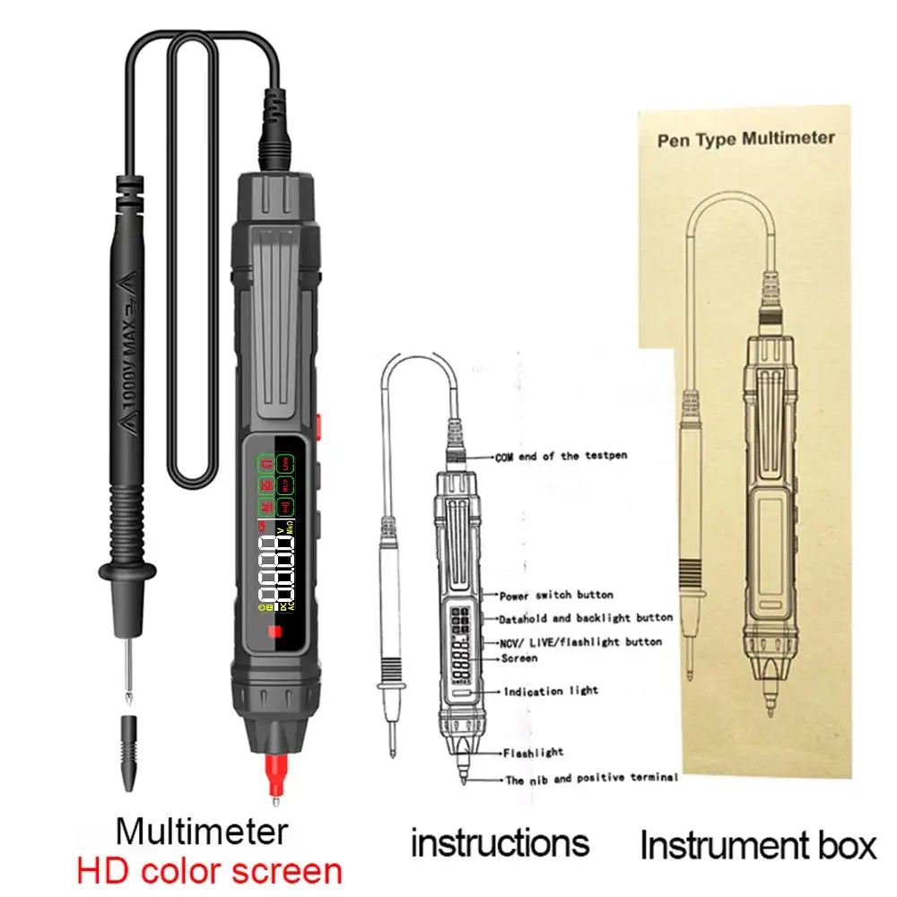 Kaemeasu Digital Multimeter NCV Non Contact Voltage Tester