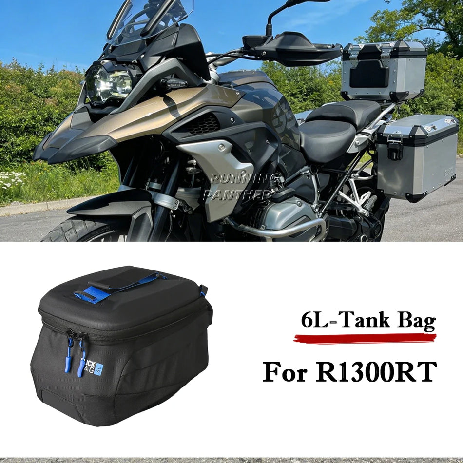 Motosikla degvielas tvertne soma ar ātru atbrīvošanu, neilons, 6L, BMW R1300RT