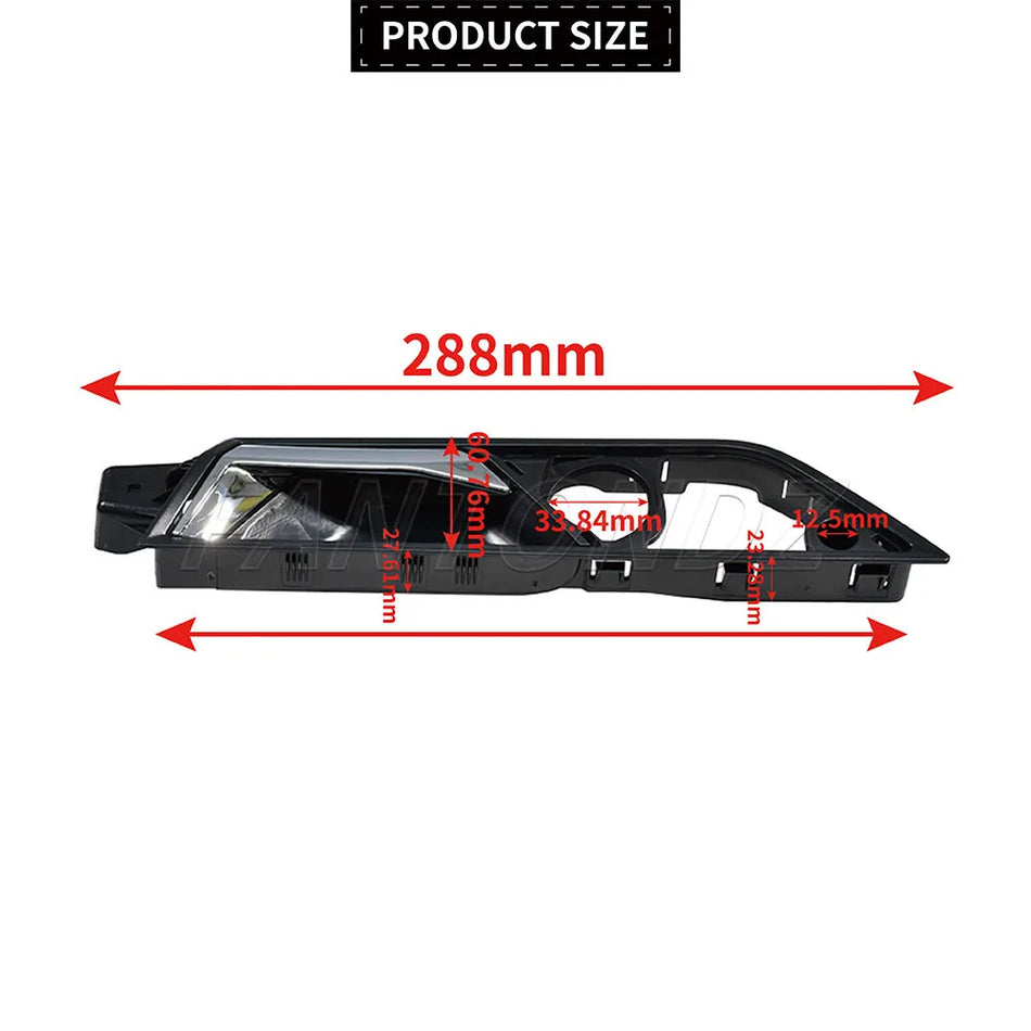 Manija de puerta interior para Skoda Fabia 2015-2017 6V0837221A