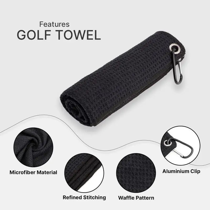 Golf Towel Microfiber Fabric &ndash; Soft Absorbent Cleaning Solution