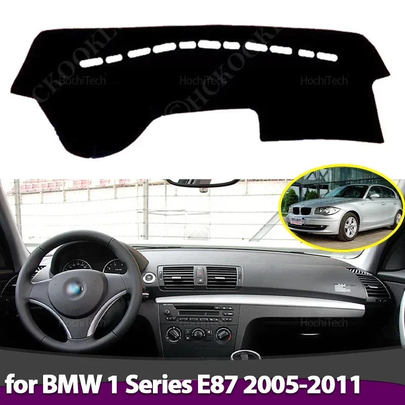 Pokrivač instrument table protiv klizanja sunčana zaštita za BMW 1 Seriju E87