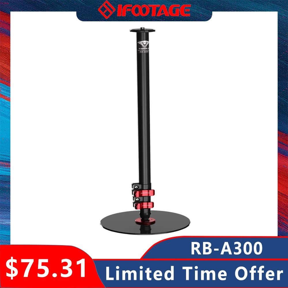 IFOOTAGE Cobra2 RB-A200 Tabletop Monopod &ndash; 10kg Payload RB-A300 / CHINA