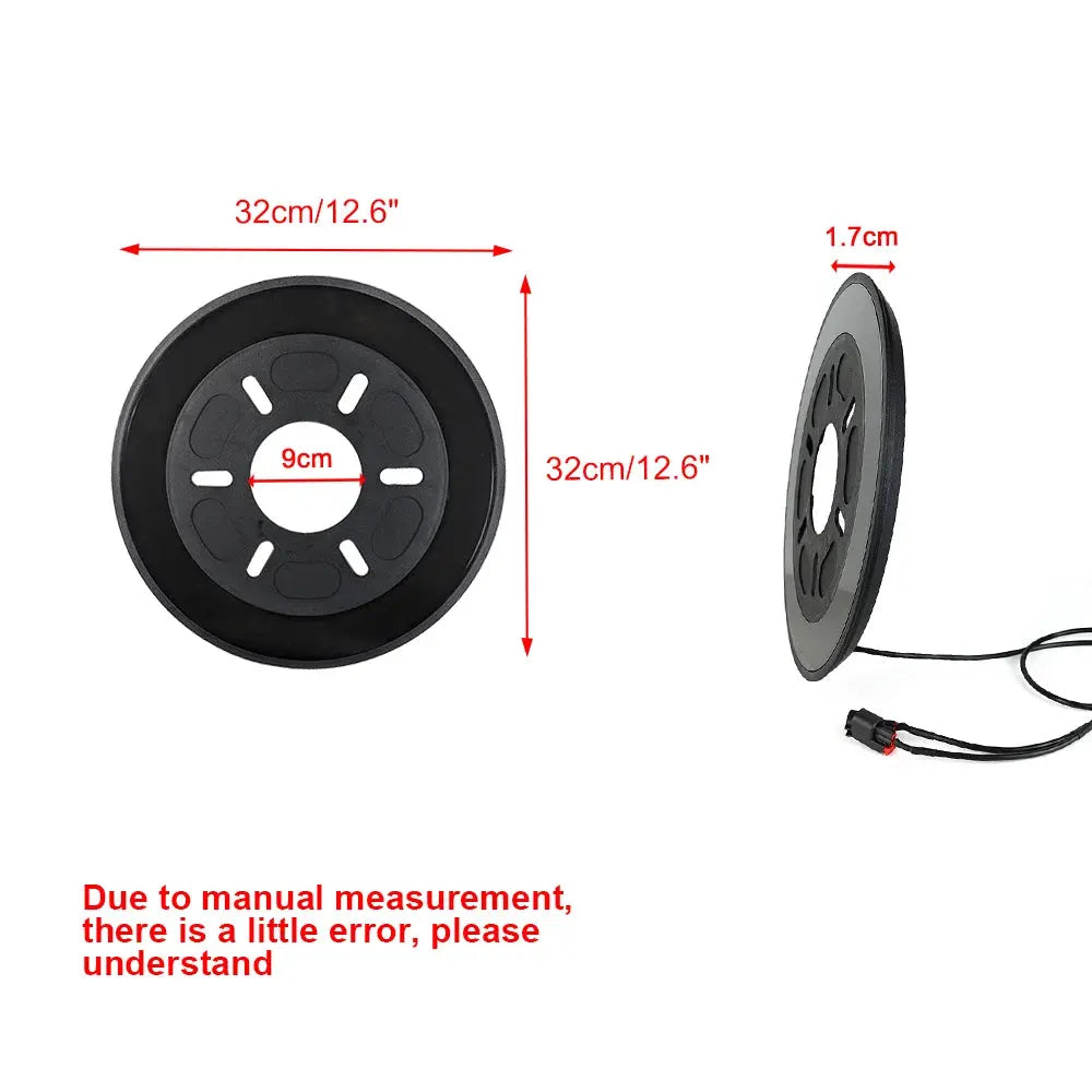 3rd Brake Light LED Tire Wheel Third Brake Light for Ford Bronco 2021 2022 2023 -Present 2 Door or 4 Door by InterCyprus Trading Ltd