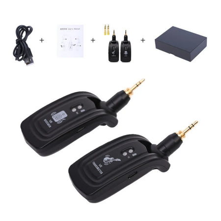 Miwayer V6 Wireless Guitar System &ndash; Rechargeable 2 In 1 Plug