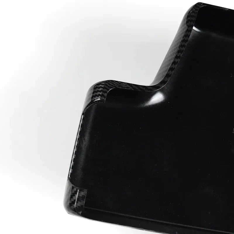 Only LHD Carbon Fiber Style Center Console Armrest StorageBox Cover For BMW 3 Series E90 E91 E92 E93 323i 325i 328i 2005-2012 by InterCyprus Trading Ltd