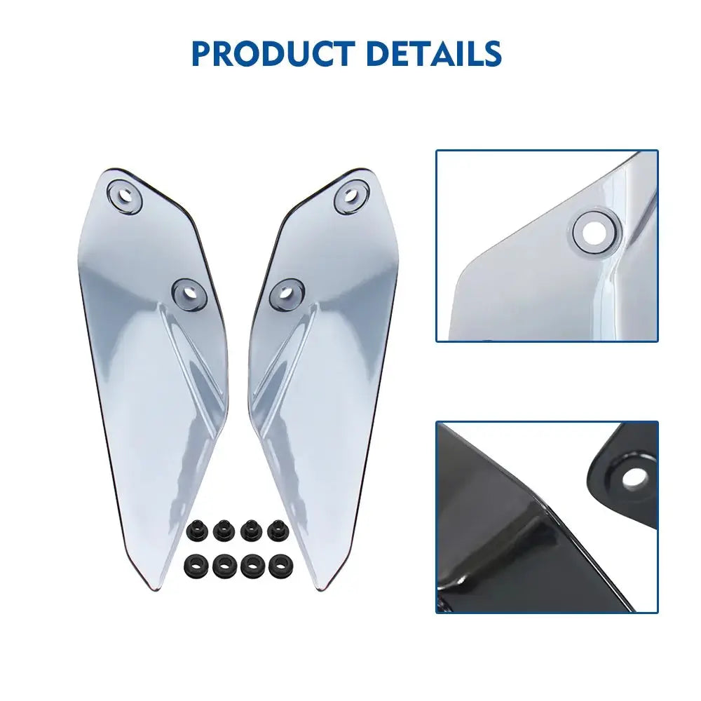 Motorcycle Windshield Windscreen Wind Side Deflector HandShield For BMW R1200GS Adventure R1200 R1250 GS adv GSA 2014-2023 2024 by InterCyprus Trading Ltd