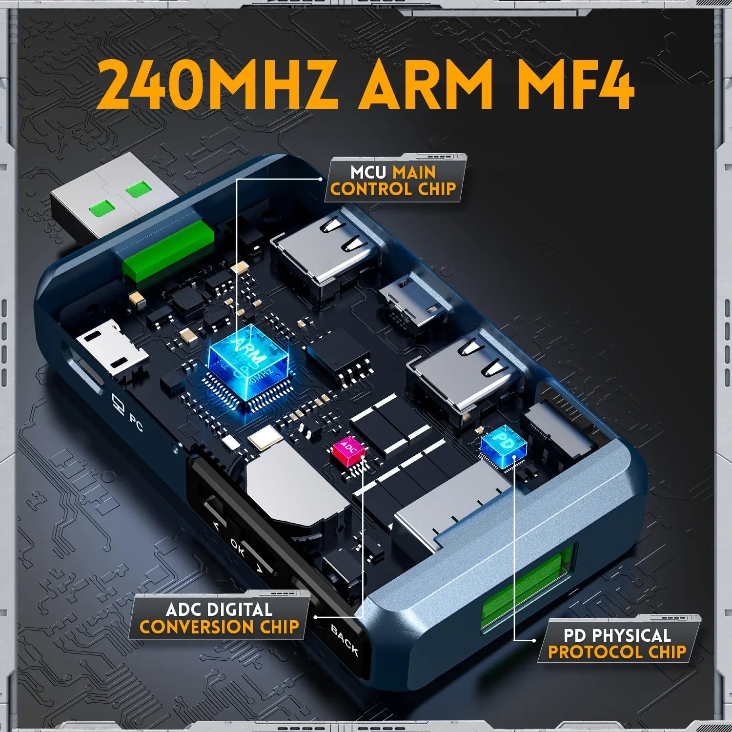 FNIRSI FNB48P USB Tester Voltmeter Ammeter &ndash; High Accuracy Fast Charge Detection
