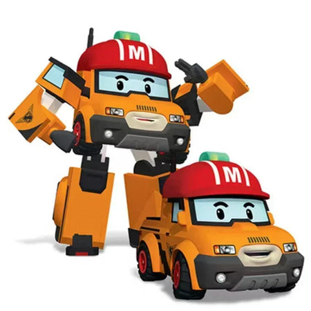Transformable Silverlit Robocar Poli Action Figure - Kids Anime Toy Car Gift Mark / No box