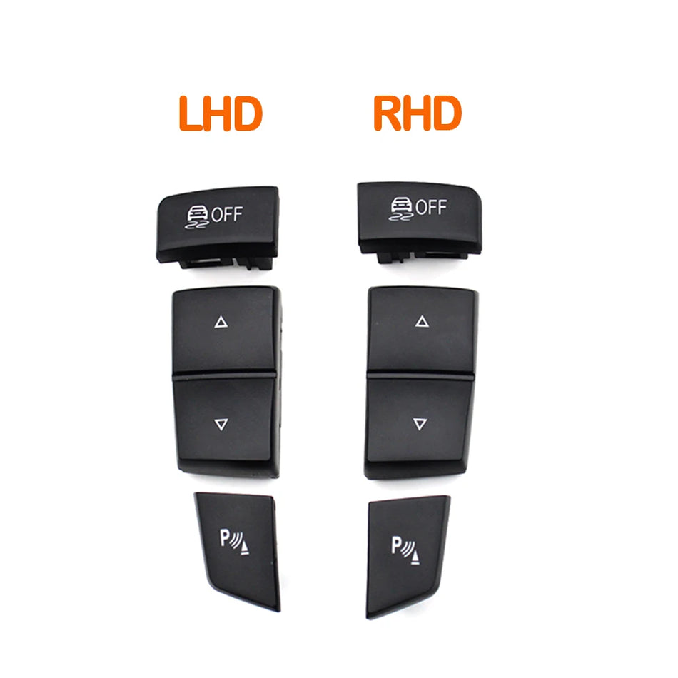 Radar Parking Button For BMW 5 Series Interior Replacement With Antislip Off Switch For Sport Comfort