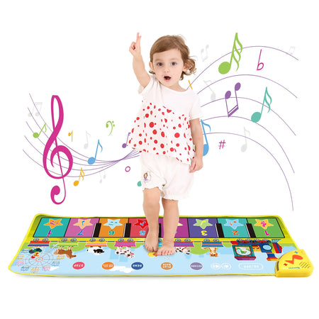 Kid Animal Music Piano Mat &ndash; Educational Fun for Toddlers