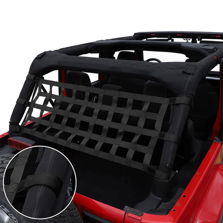 Cargo Net for Wrangler Roof &ndash; Secure Load on Jeep Wranglers