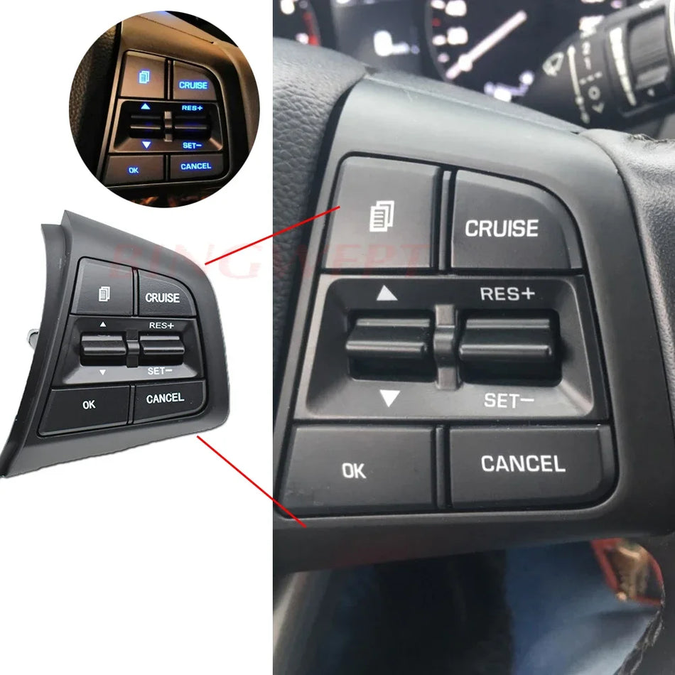 Vairo mygtuko jungiklis kruizo kontrolės sistema Hyundai Creta IX25 1.6L/2.0L