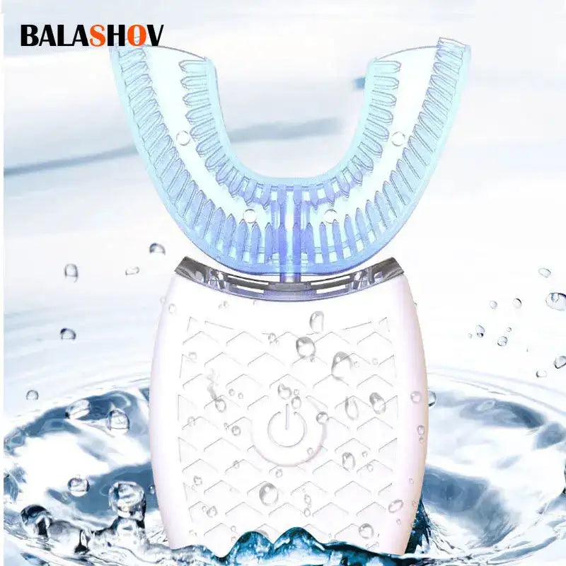 BALASHOV 360 Degree Silicone Head Sonic Electric Toothbrush