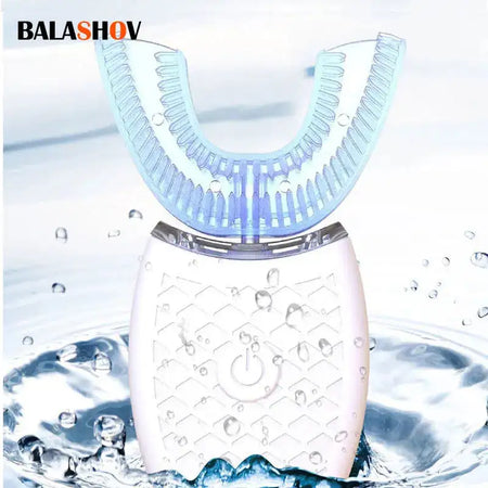 BALASHOV 360 Degree Silicone Head Sonic Electric Toothbrush