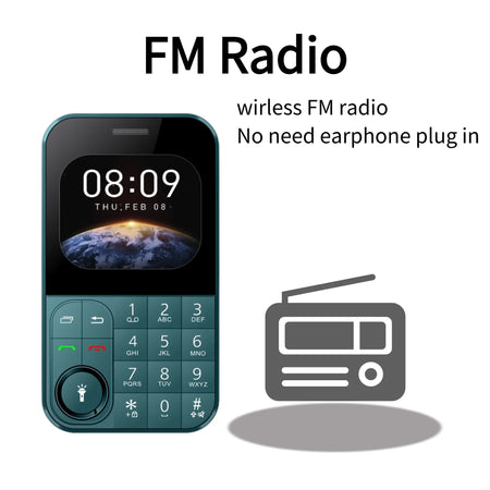 Super Slim Card Mobile Phone &ndash; Dual SIM and Big Button