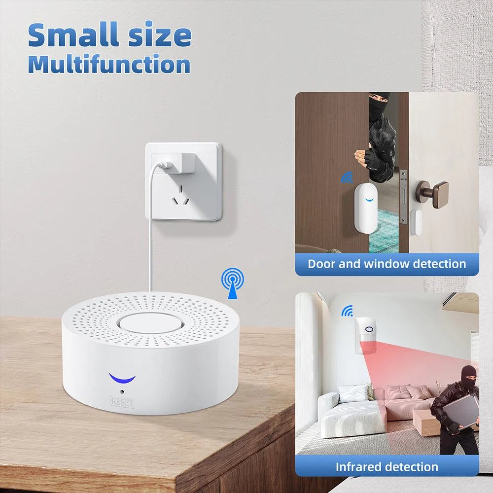 Tuya Smart Alarm System 433MHz Door Sensor &ndash; App Control