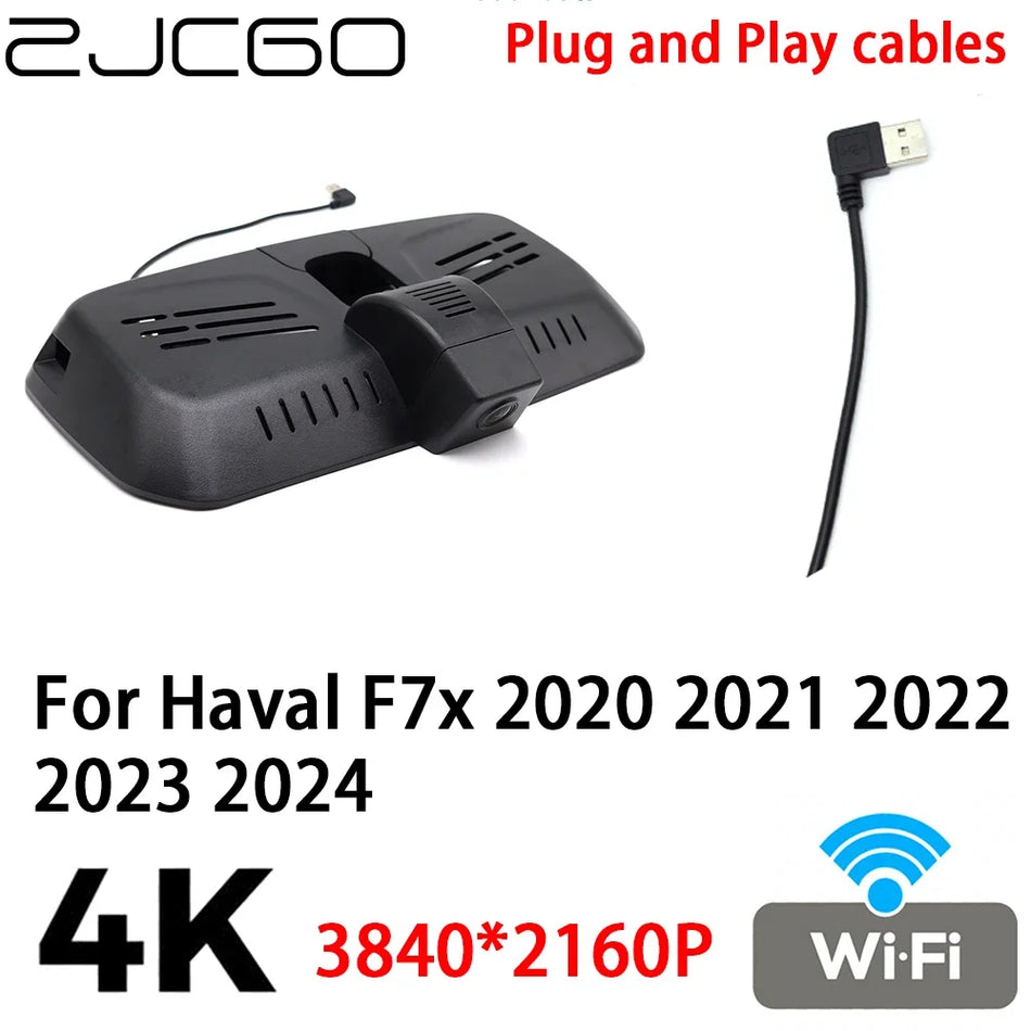 Haval F7x Dashcam 4K Auto DVR Videoaufzeichnungsgerät Plug and Play