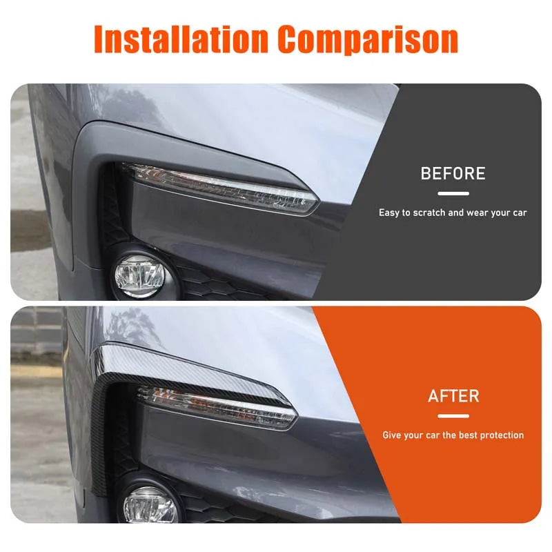 ABS Uhlíková vlákna Přední nárazník Vzduchový vstup Ozdoba Honda Pilot