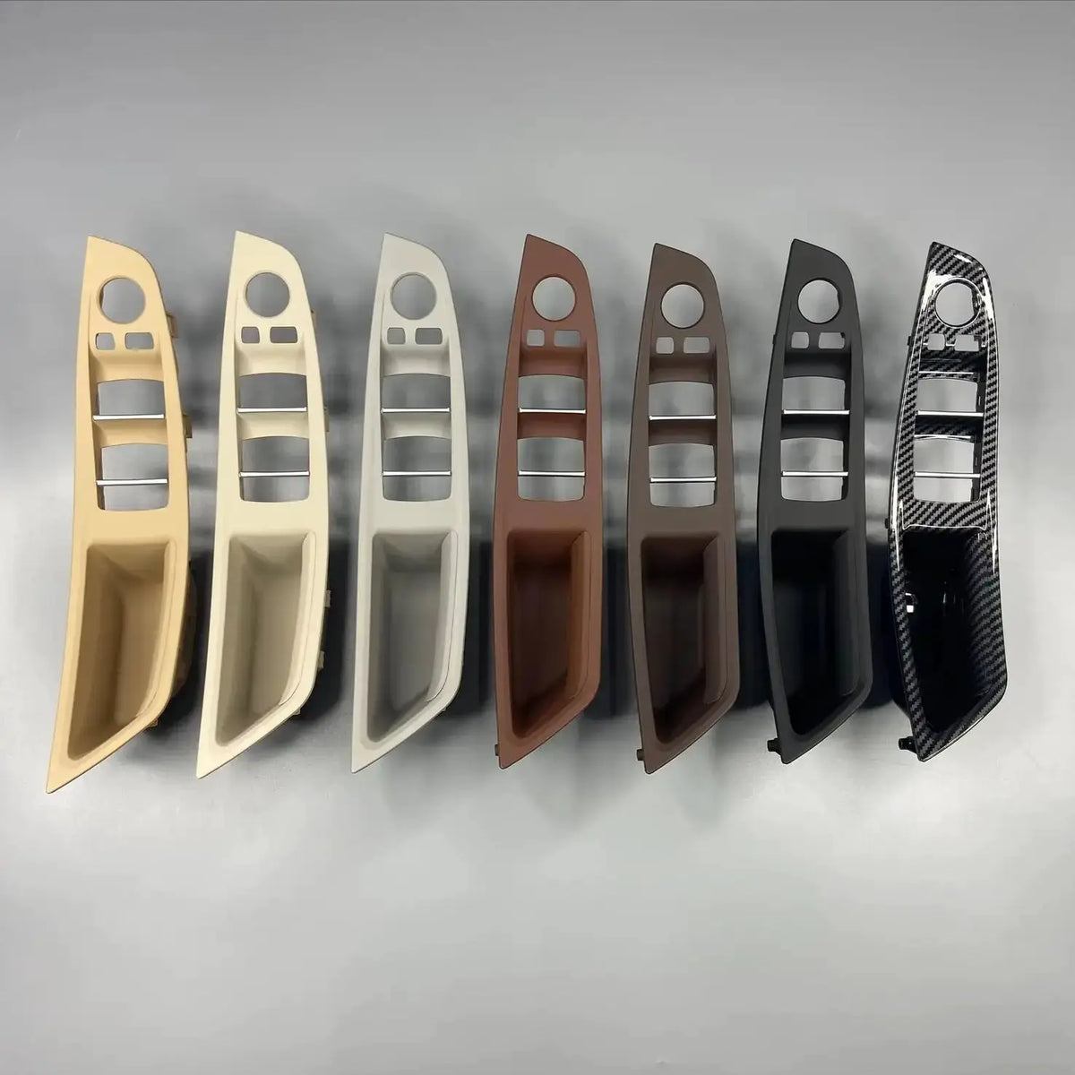 F10 F11 Car Inner Door Panel Handle Armrest Pull Trim Cover For BMW 5 Series F10 F11 520i 523i 525i 51417225867 Replacement by InterCyprus Trading Ltd