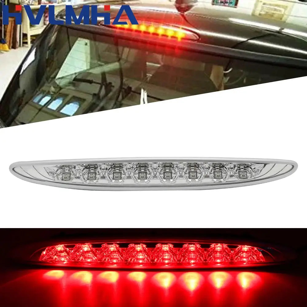Auto Led Third Brake Light For Mini Cooper R50 R53 2002-2006 Rear High Mount 3rd Stop Brake Light Red Lens by InterCyprus Trading Ltd