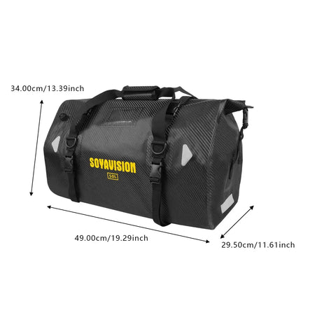 Soyavision Y-MC0076 Waterproof Dry Bag &ndash; Ultra-Durable Outdoor Storage 50L carbon fiber