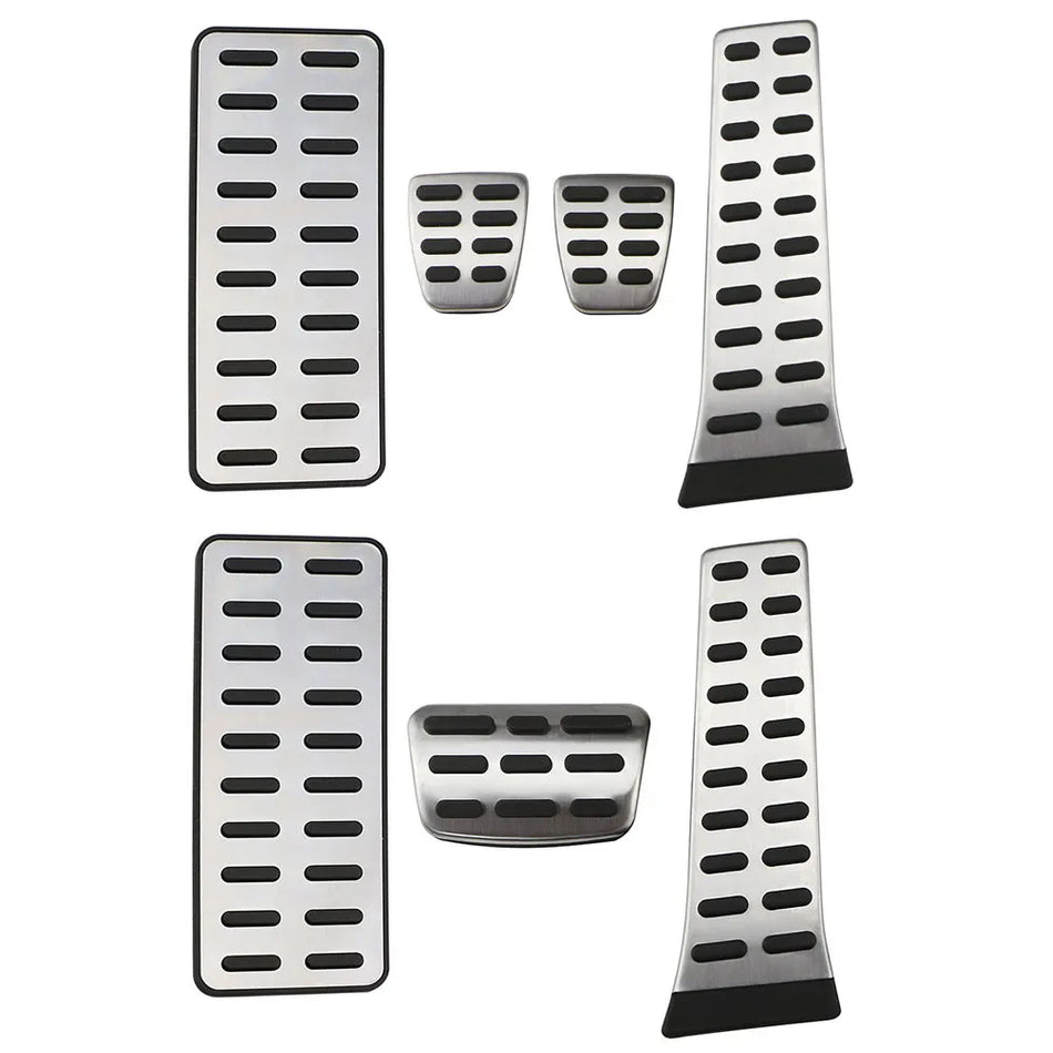 Hyundai Santa Fe pedalöverdrag rostfritt stål med gummi