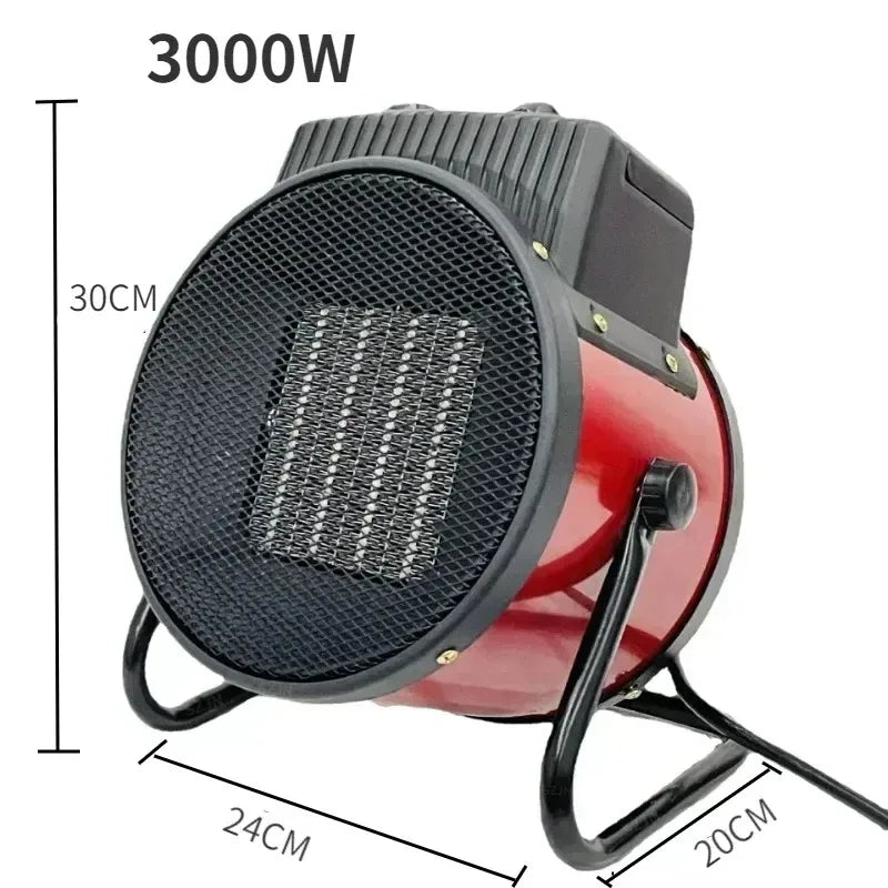 3000W Portable Industrial Electric Heater &ndash; Overheat Guard 3000W