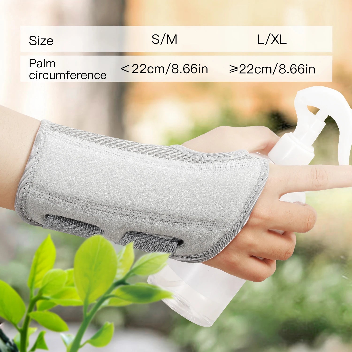 Wrist Guard with Thumb Protection &ndash; Adjustable for Joint Pain