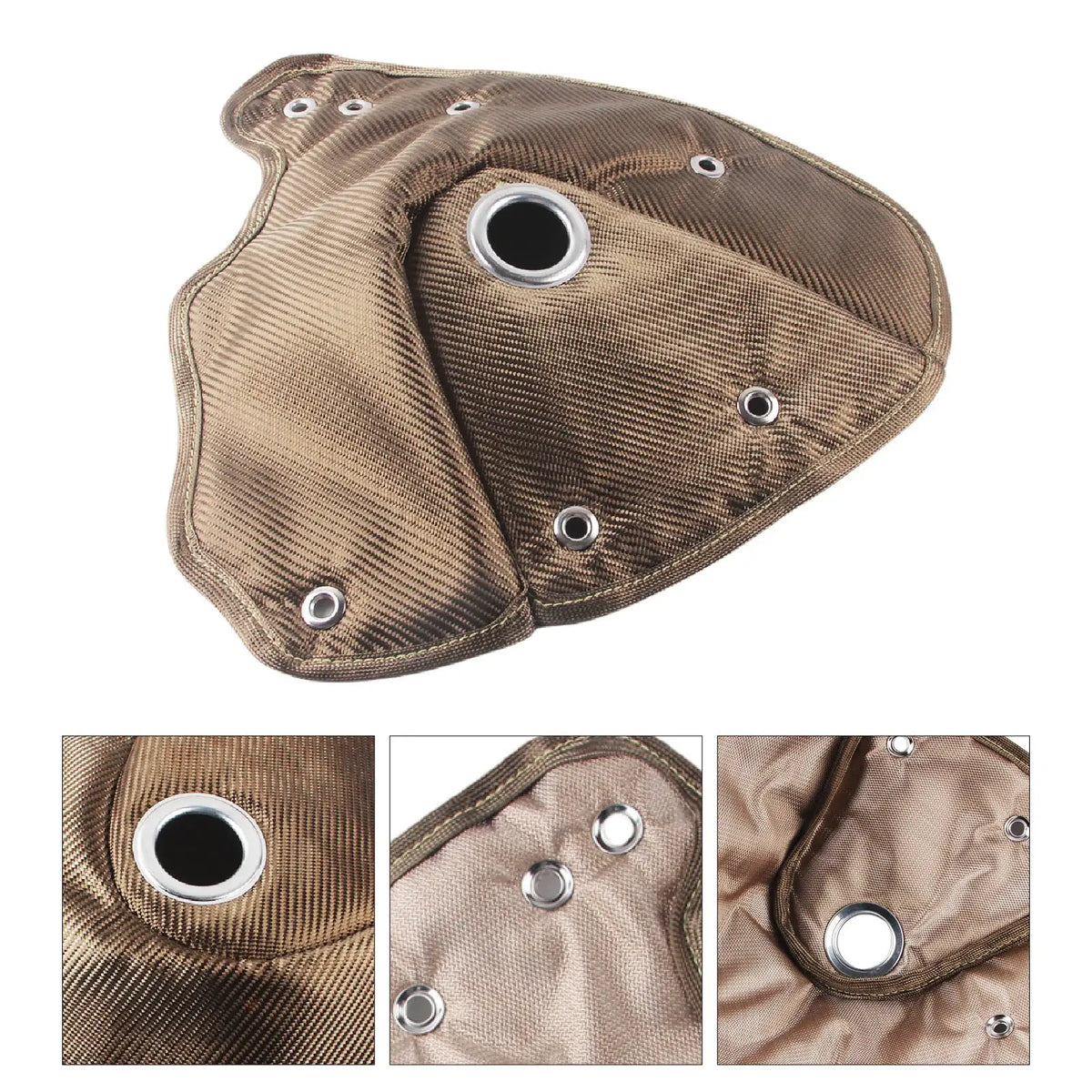 PIKBUK High Quality Titanium Turbo Blanket Heat Shield For BMW Mini N18 N14 Cooper S R55 R56 1.6T by InterCyprus Trading Ltd