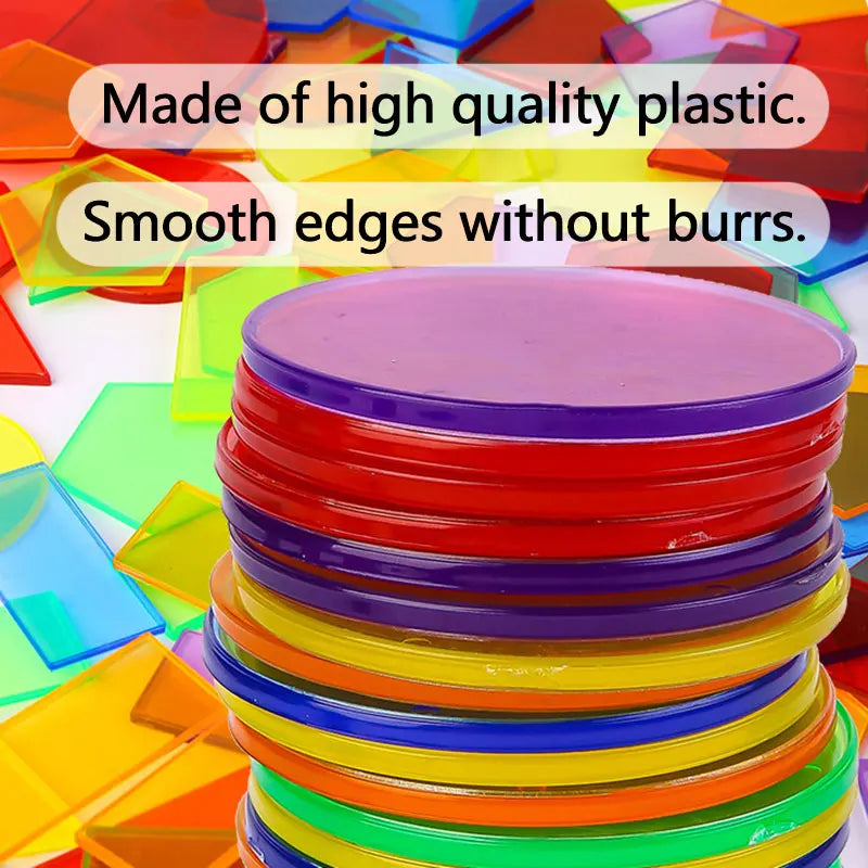 YLL01025 Transparent Blocks &ndash; Educational Light Table Play