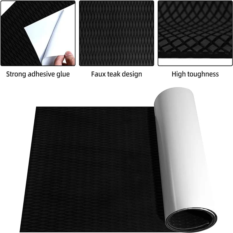 120x30cm EVA Surfboard Traction Pad &ndash; Non Slip Diamond Grip