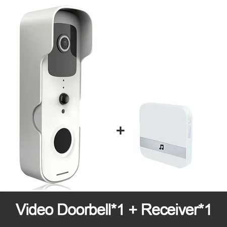Smart Video Doorbell Tuya 1080P &ndash; Waterproof Night Vision Receiver Doorbell / US Plug