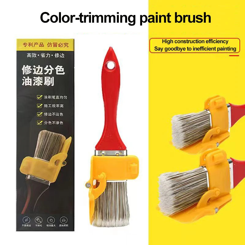 Edging Color Separation Paint Brush &ndash; Precision Tool for Walls &amp; Ceilings
