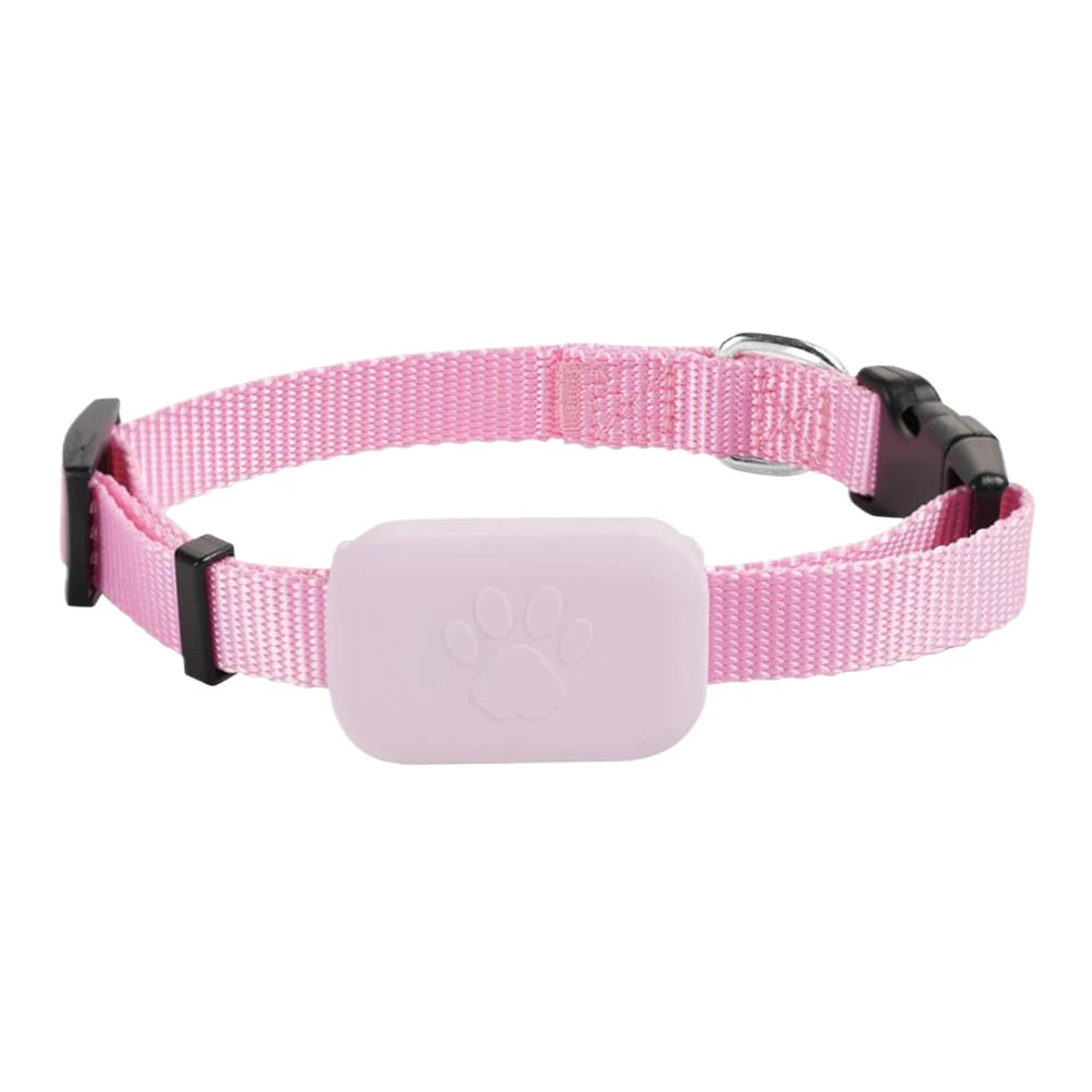 Dog Tracker With Adjustable Collar &ndash; Real Time GPS Tracking Pink