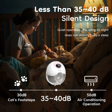 Dr.isla Wearable Electric Breast Pump - Hands-Free with 4 Modes &amp; 36 Suction Levels