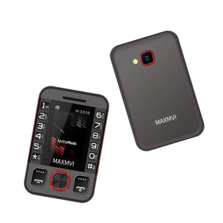 Pocket Phone For Kids 2G Dual Sim &ndash; Ultra Thin Palm Size Red / add 16G TF card