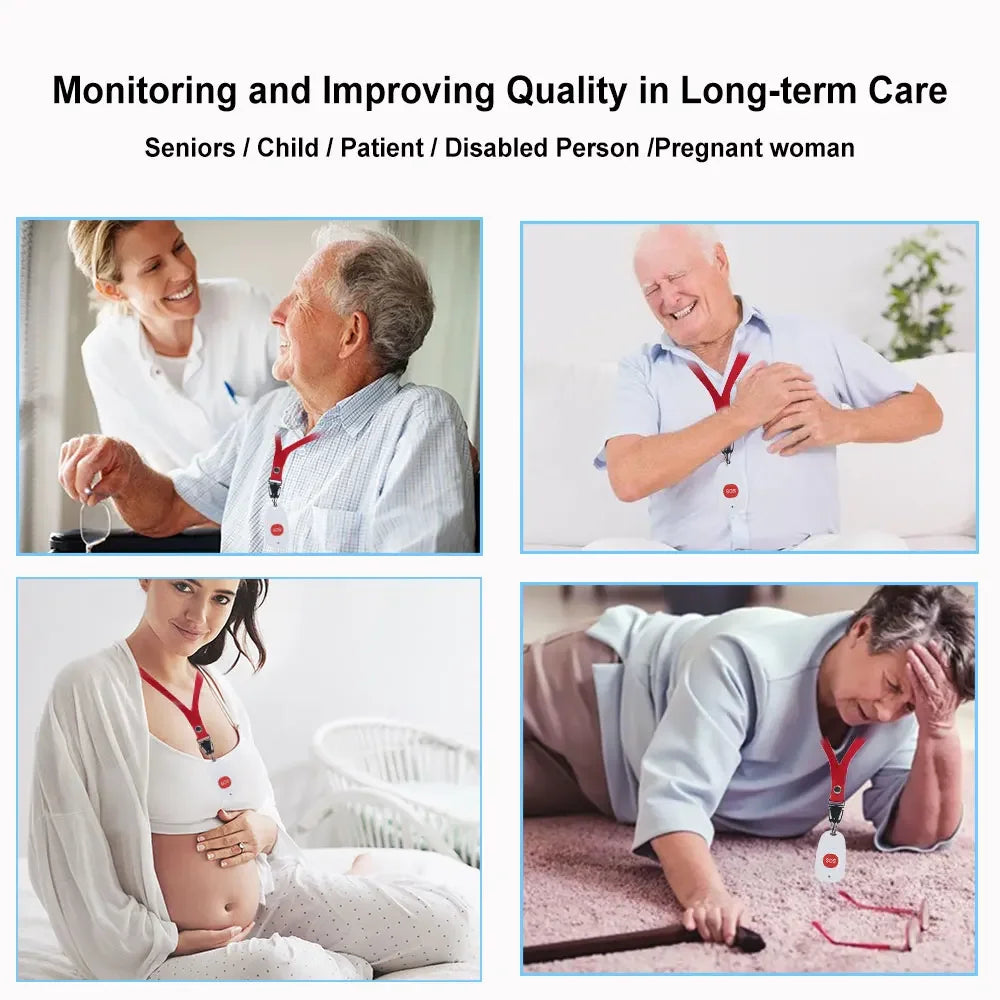 TP-324RF-3 SOS Panic Button &ndash; GSM Wifi RF 433MHz Alert