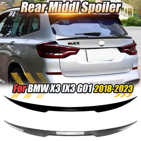 iX3 G01 Rear Spoiler Trim Roof Wing For BMW X3 2018 2023