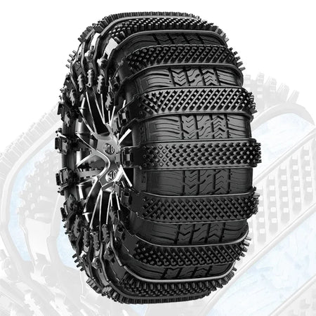Snow Chain Tire Chain 10 In 1 Polyurethane Set &ndash; All Weather